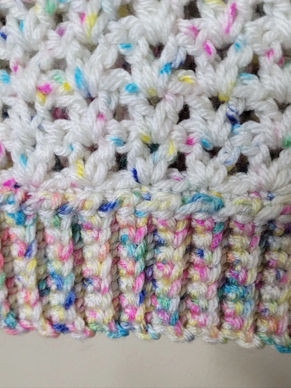 Girls Handmade Crochet Cardigan Sweater